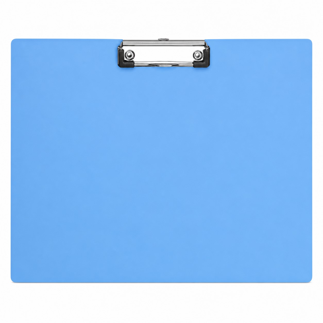 Landscape Polypropylene Clipboard With Metal Clip — view 2