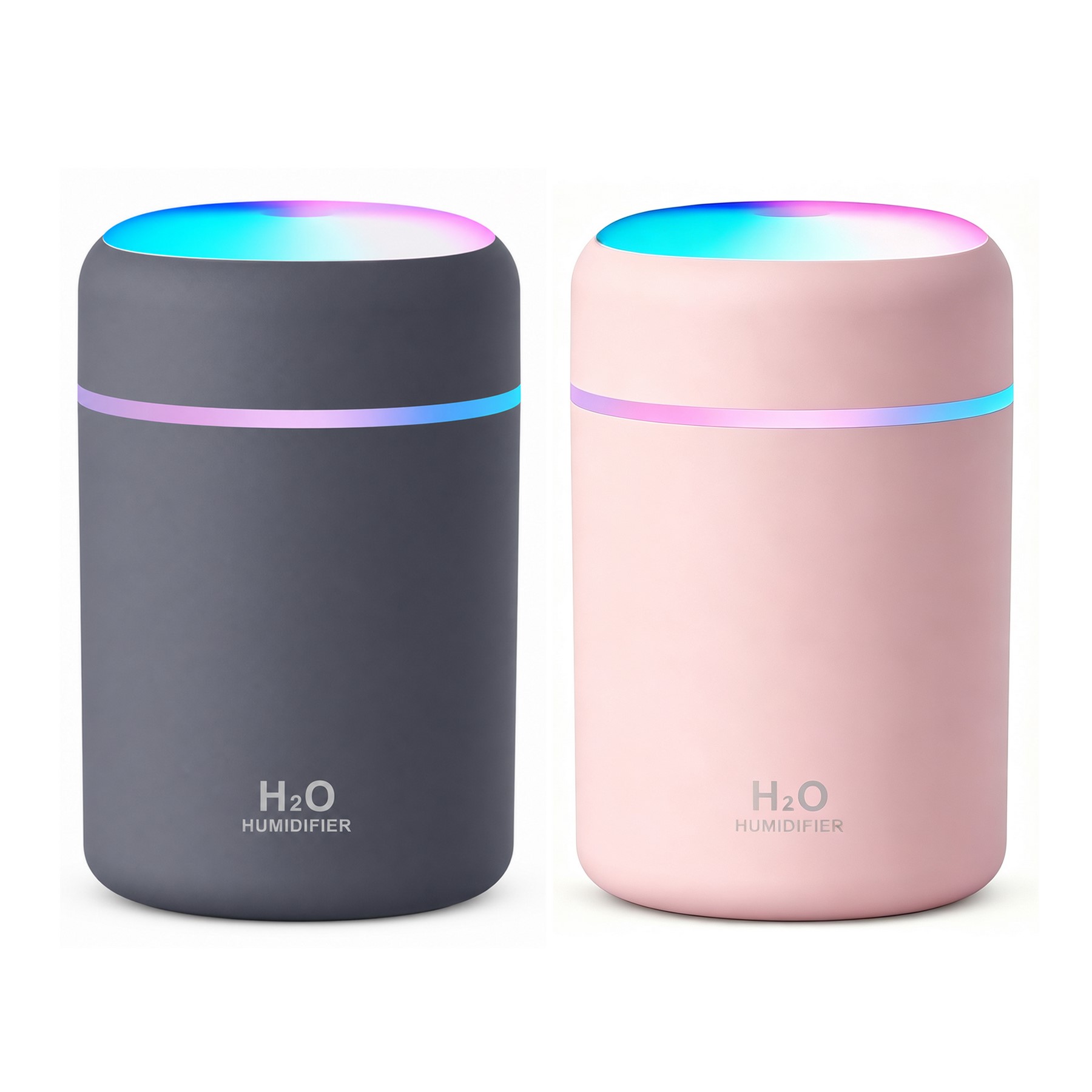 Color Cycling Night Light Mini Humidifier