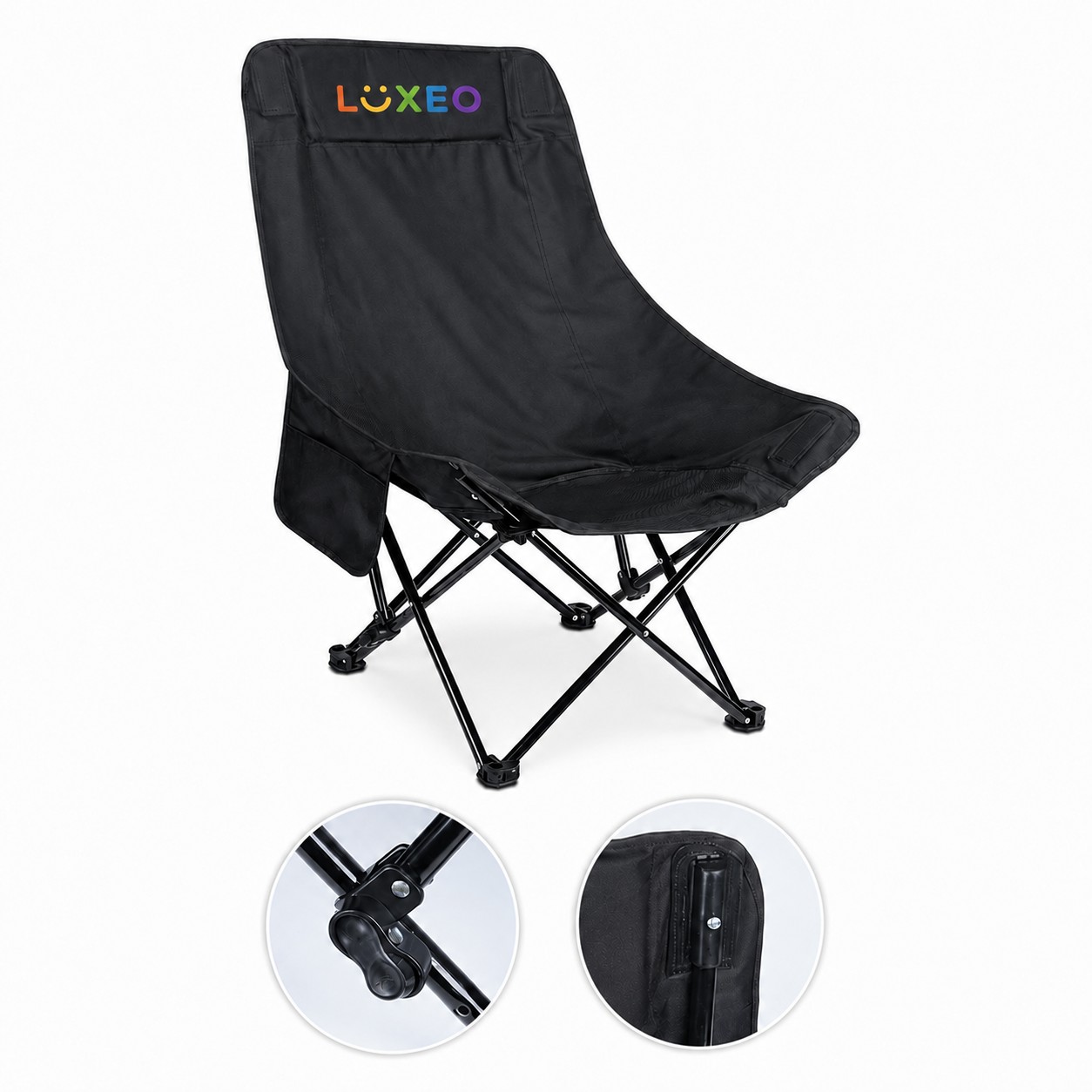 Three Position Oxford Folding Chair