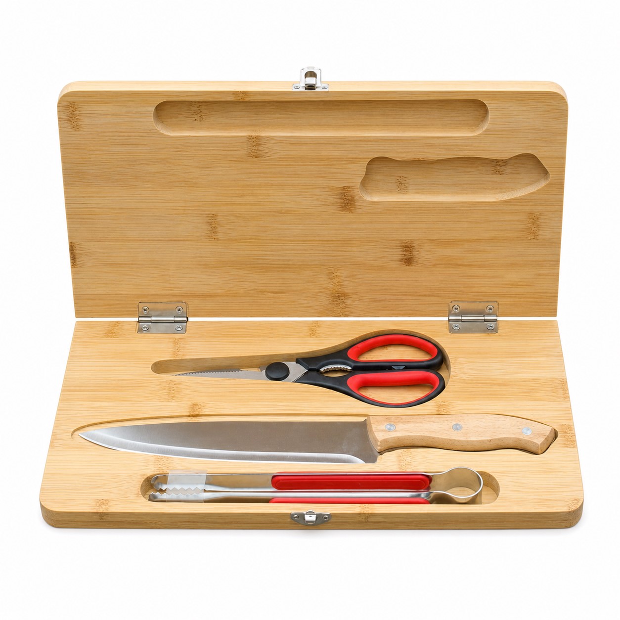 Portable Bamboo Cutting Board Utensil Set — view 2