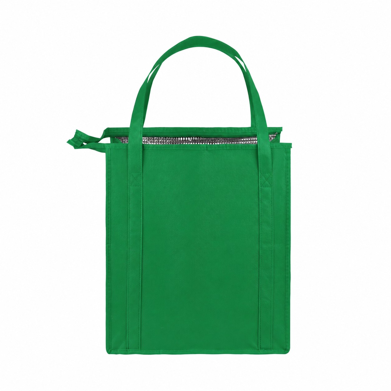 Reinforced Handles Non-Woven Tote Bag — Green