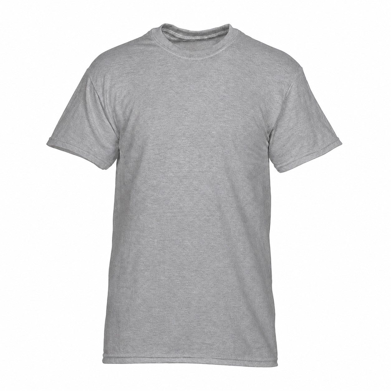 Durable Cotton Crewneck Event Tee — Gray