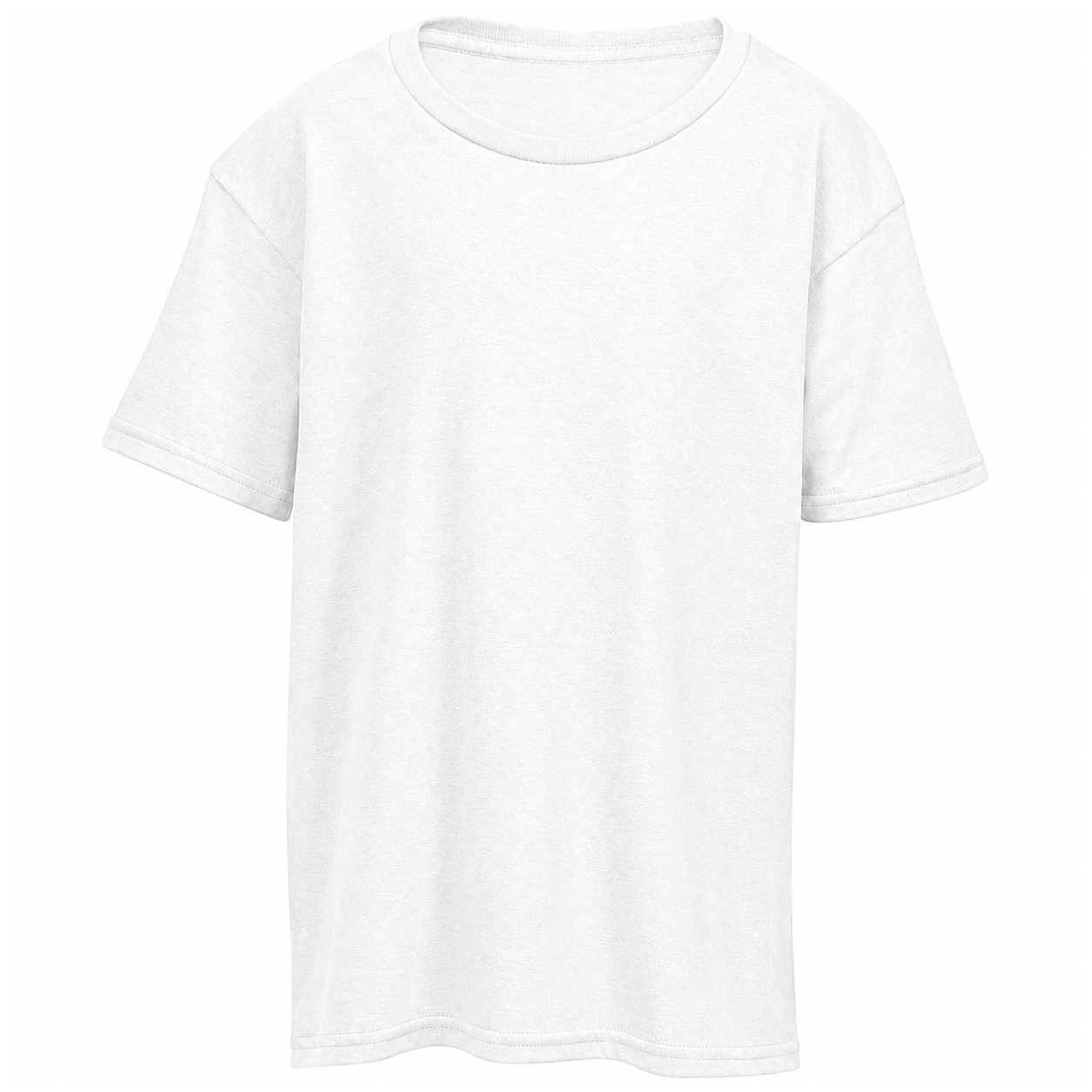 Youth Cotton Jersey Shirt — White