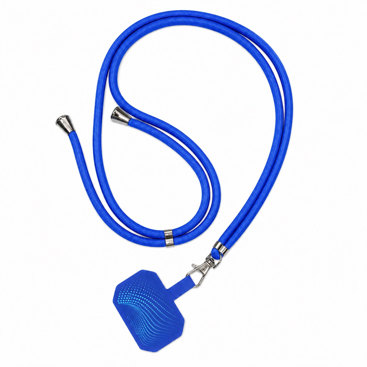 Adjustable Nylon Phone Lanyard With Detachable Buckle