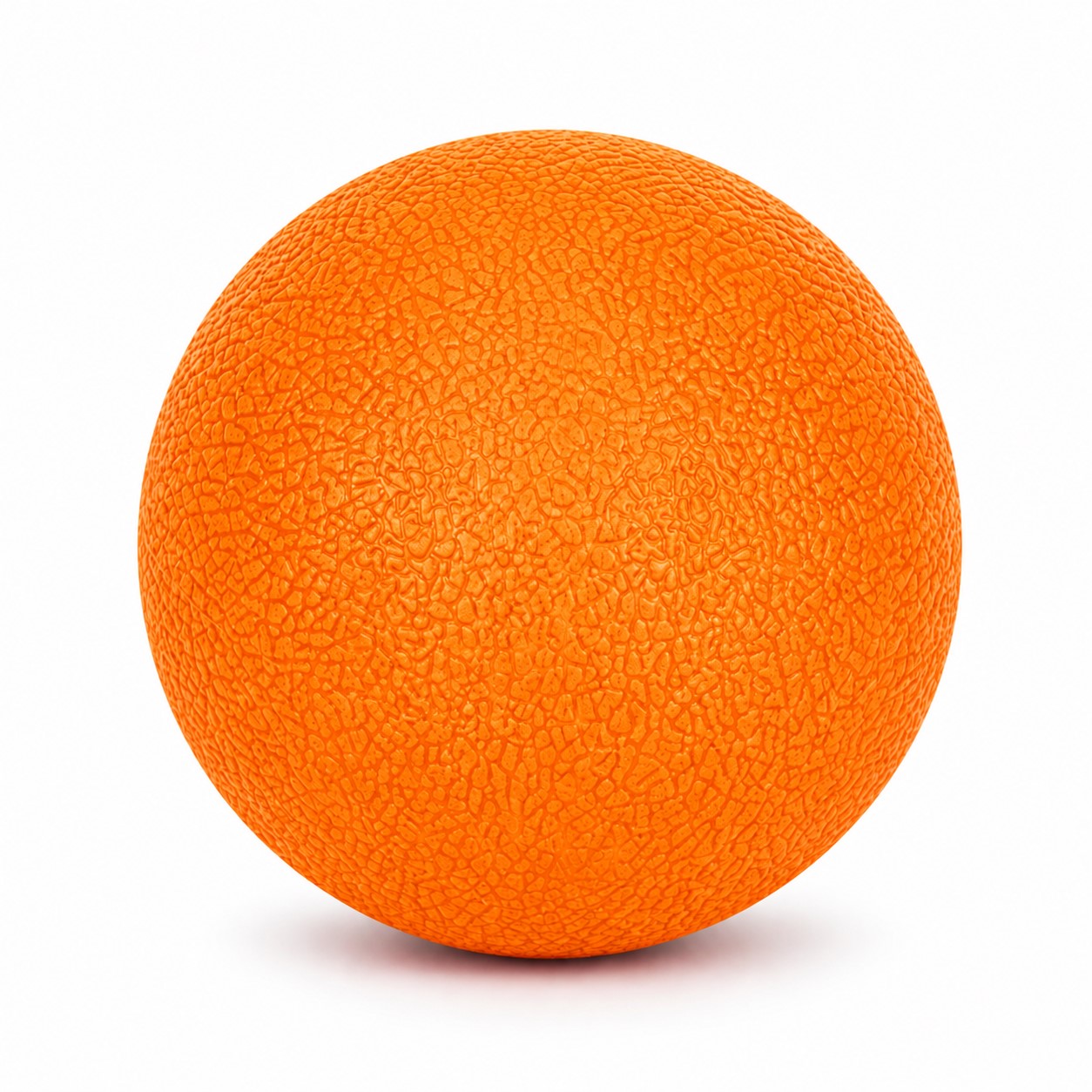Compact Plastic Massage Ball — Orange