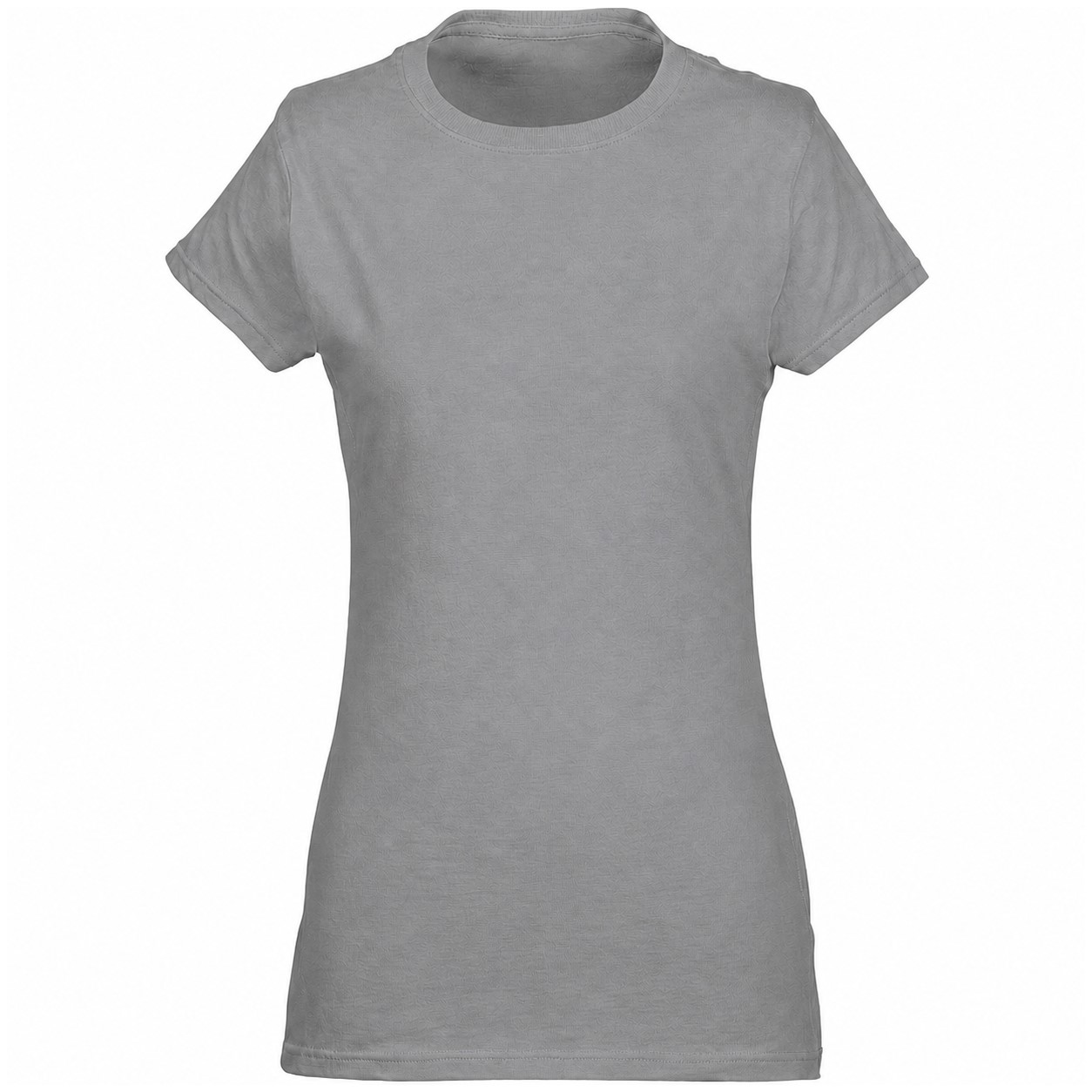 Ladies' Ringspun Cotton T-Shirt — Gray