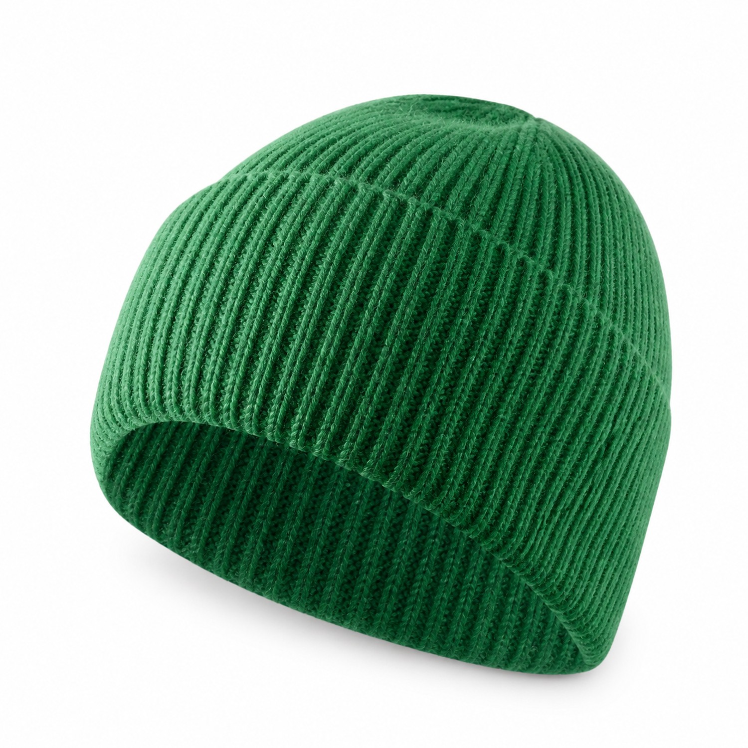 Fold Cuff Cashmere Beanie — view 2