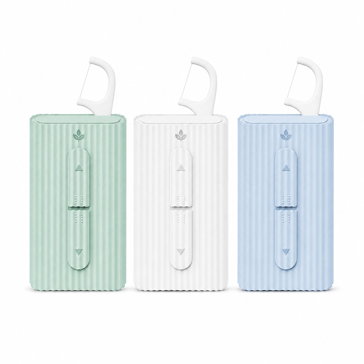 Compact ABS Floss Pick Dispenser