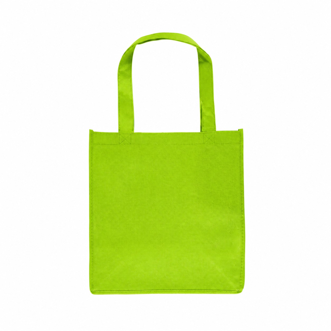 Grocery Tote Bag — Lime Green