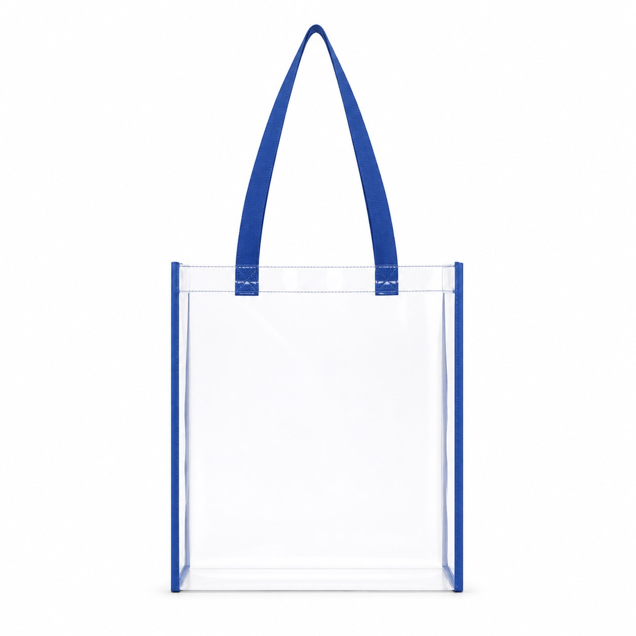 Large Clear PVC Handled Tote Bag — view 2