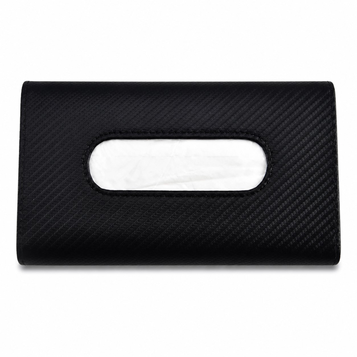 Leather Car Visor Tissue Organizer — view 2