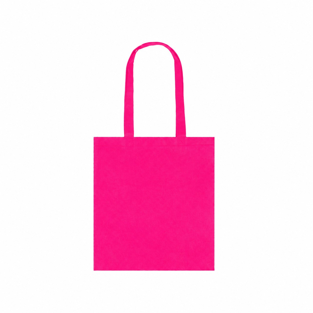 80GSM Non-Woven 13" Tote Bag — Fuchsia Pink
