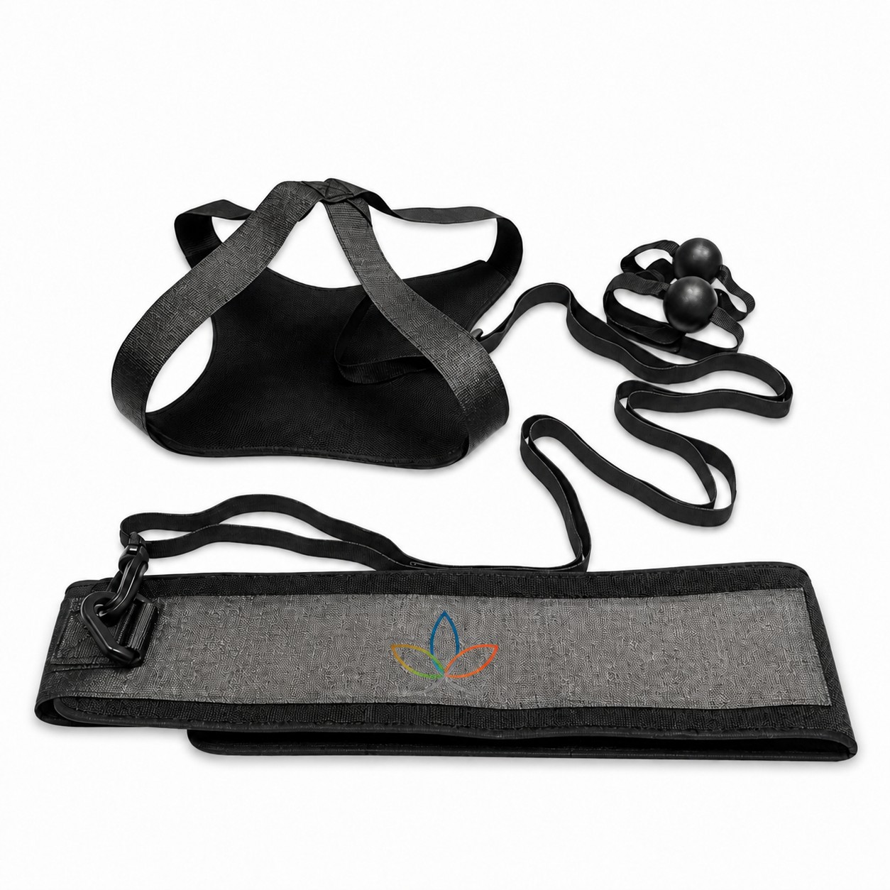 Adjustable Polyester Volleyball Training Tether Kit — view 1