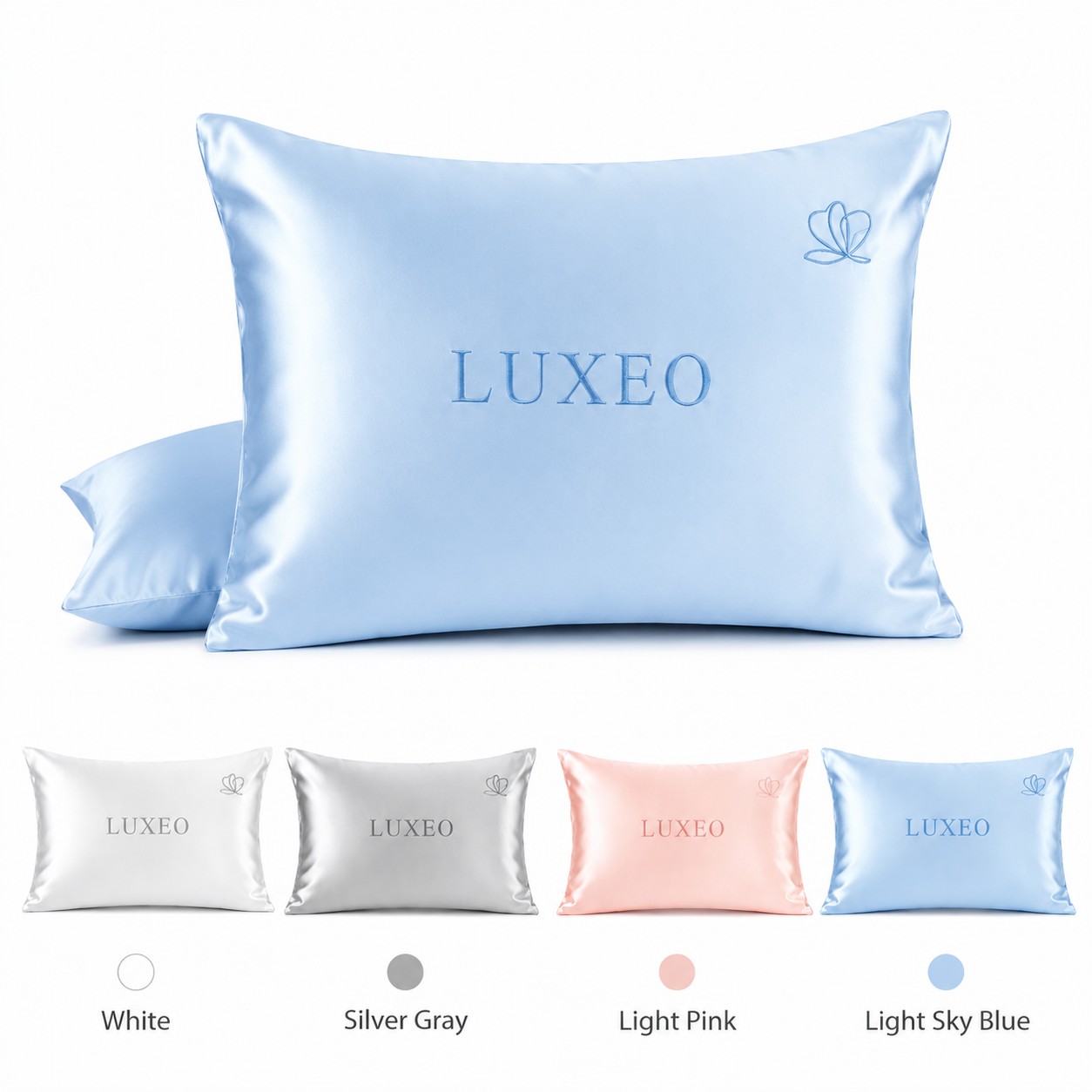 Envelope Closure Satin Pillowcase