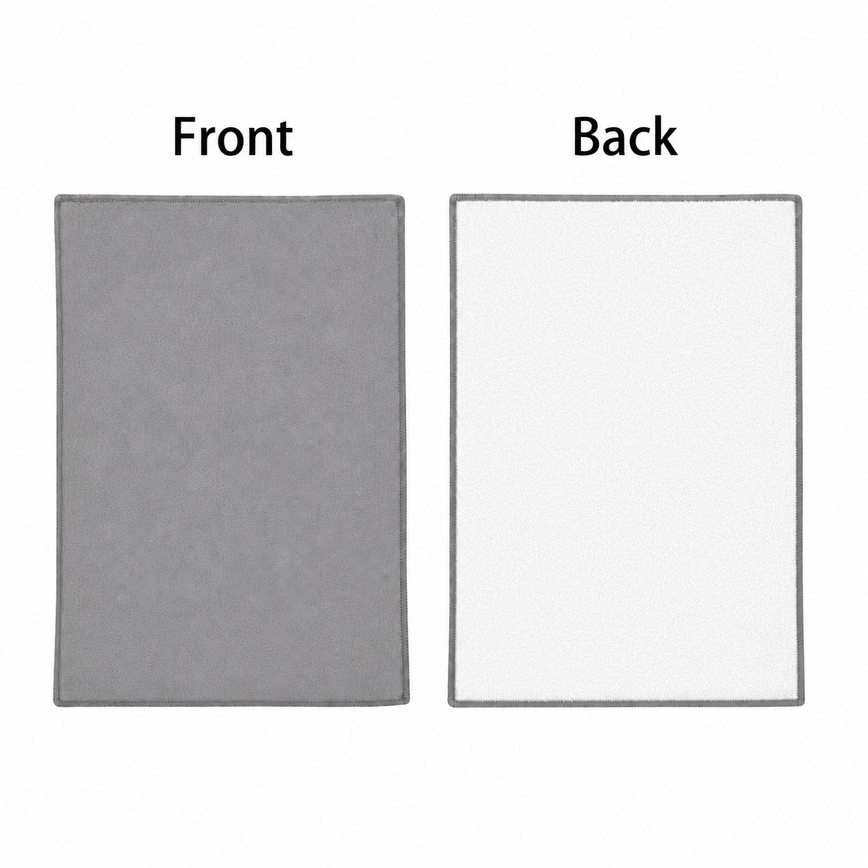 300GSM Cotton Tea Towel — Pewter Gray