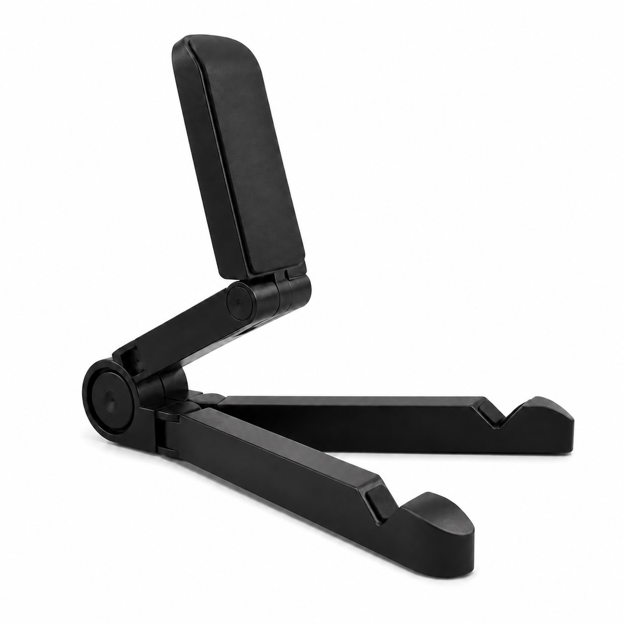 Foldable Adjustable Tablet Stand — Black