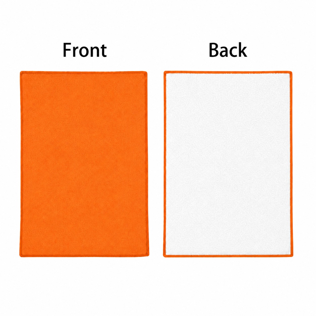 300GSM Cotton Tea Towel — Orange