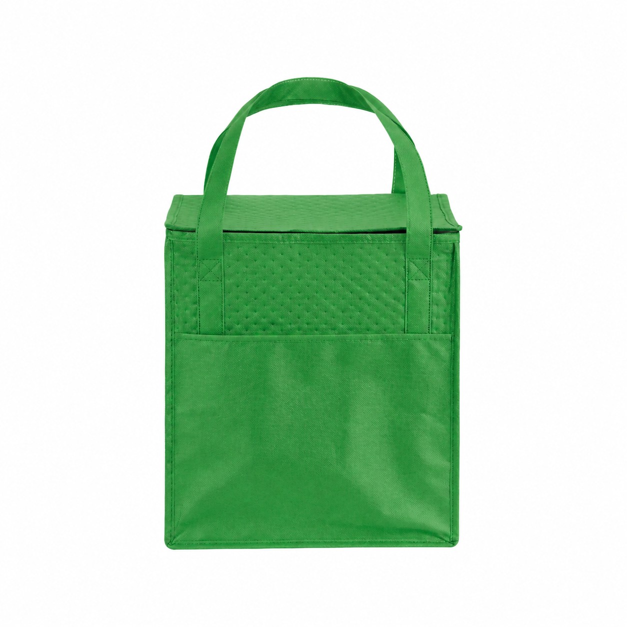 Insulated Non-Woven Shopping Tote — Green