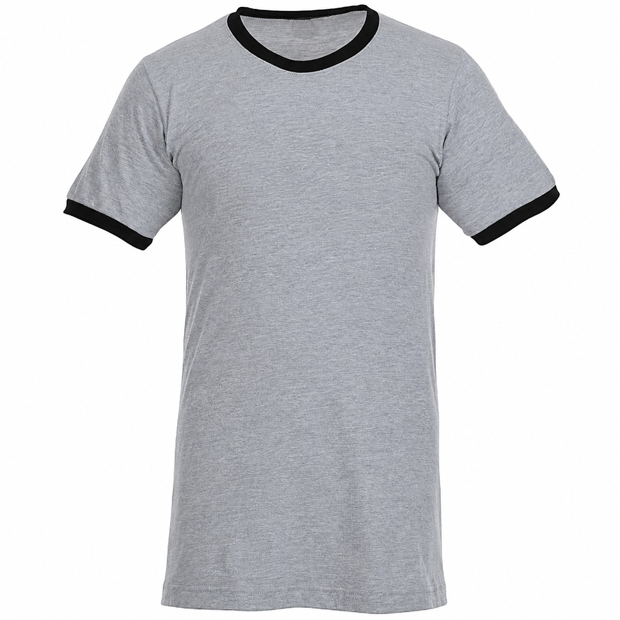 Fine Jersey Ringer Cotton Tee — view 2