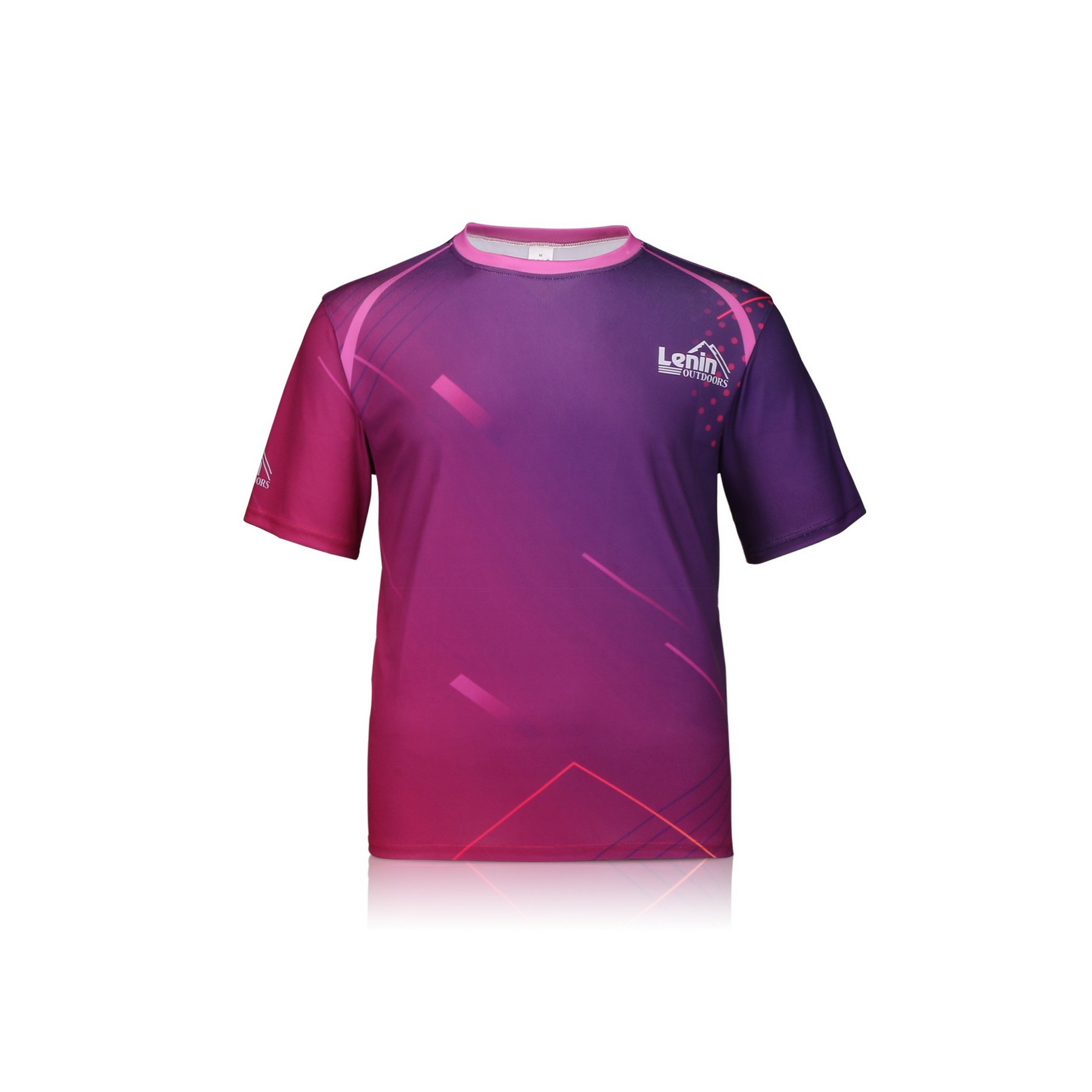 Quick-Drying Polyester Crew Neck T-Shirt — view 2
