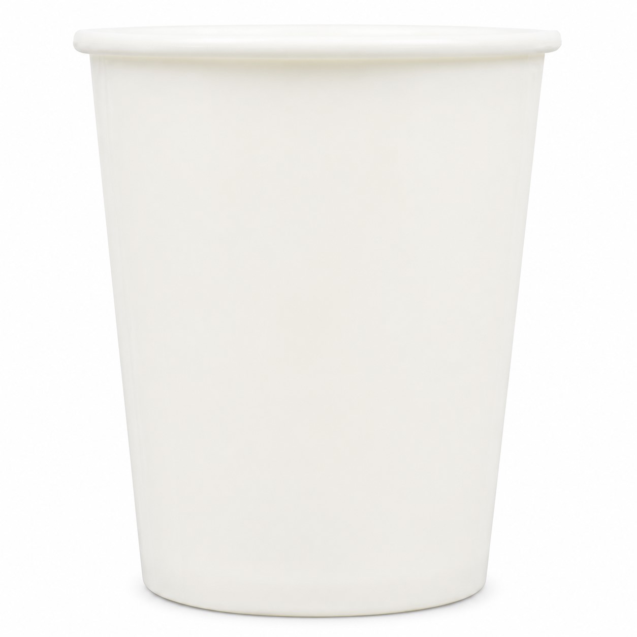 Paper Beverage Cup With Rolled Rim — view 2