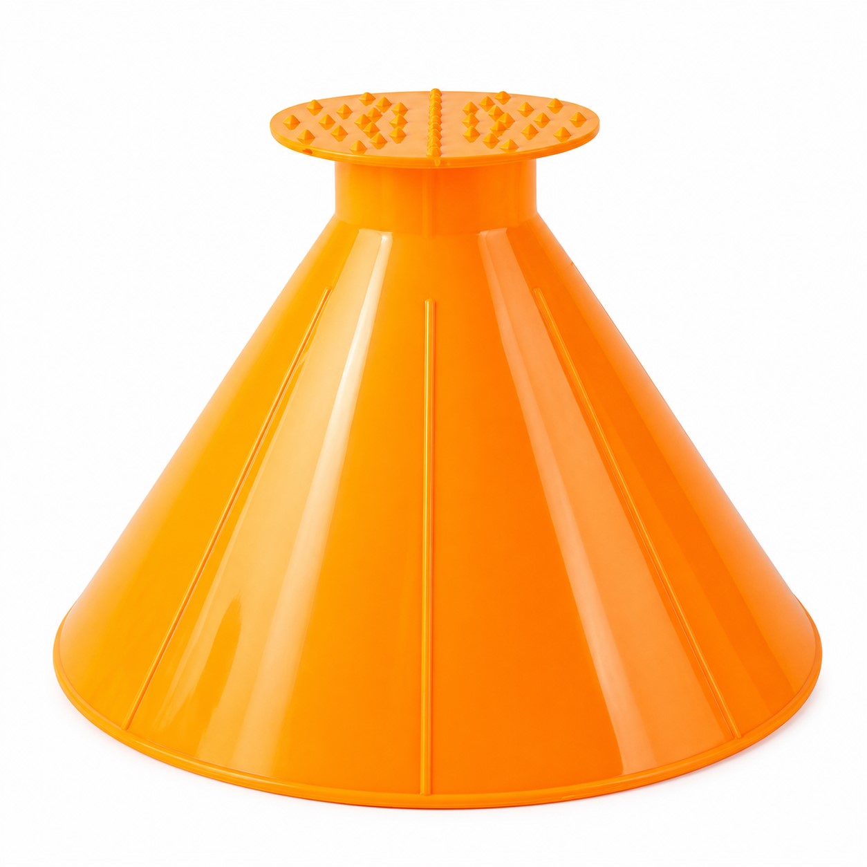 Dual Purpose Plastic Ice Scraper Funnel — view 2