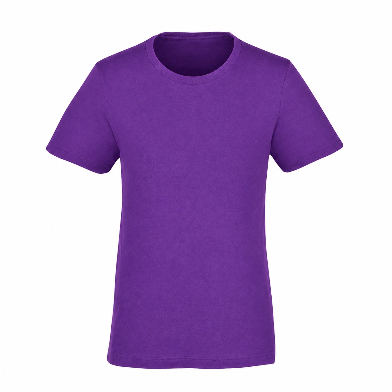 Tri-Blend Crewneck Short Sleeve T-Shirt — Purple