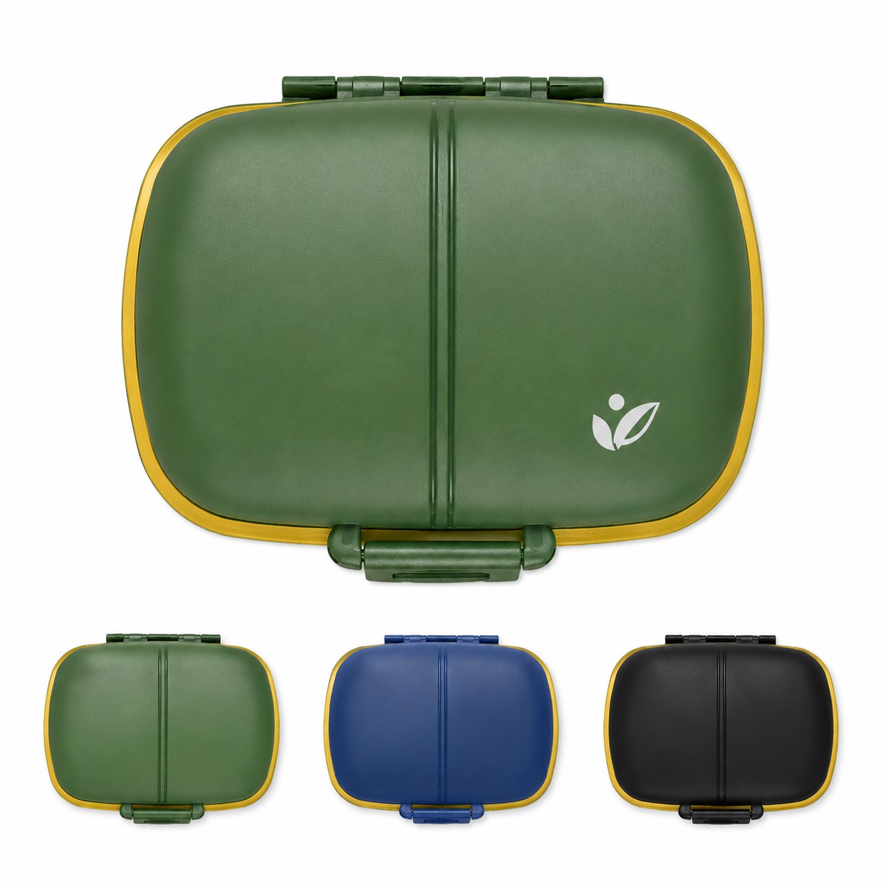 Compact Polypropylene Pill Organizer — view 1