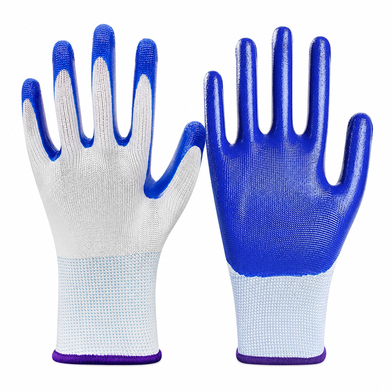 Nitrile Coated Grip Work Gloves — view 2