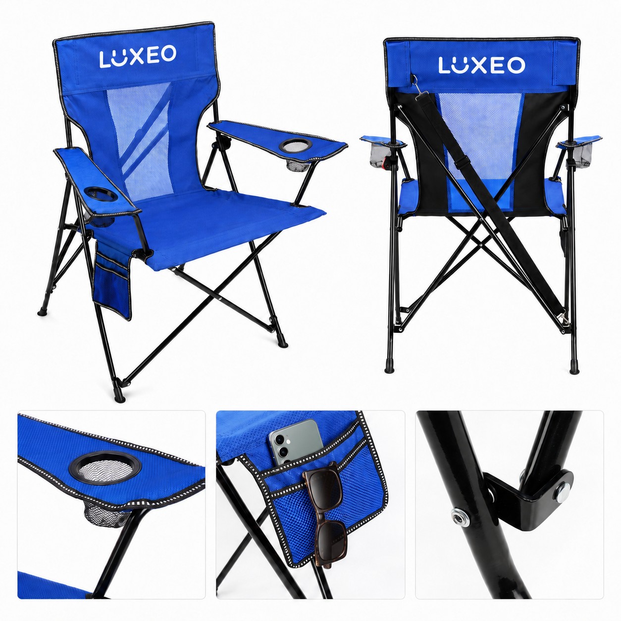 Dual Lock Folding Camp Chair