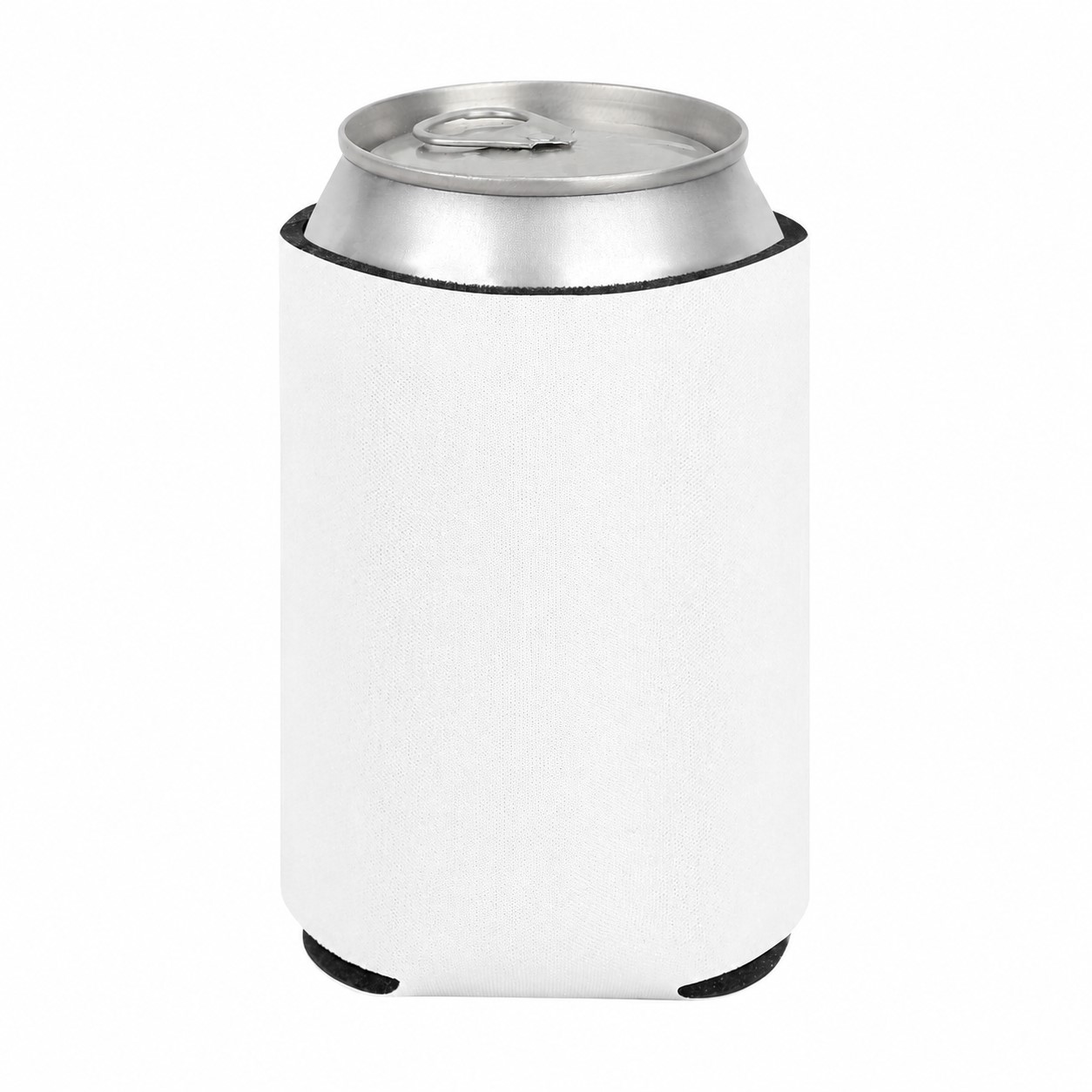 Foam Can Beverage Insulator — White
