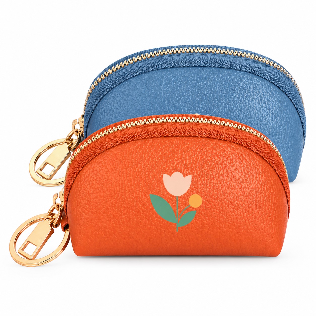 Compact ABS Zippered Key Organizer — view 1