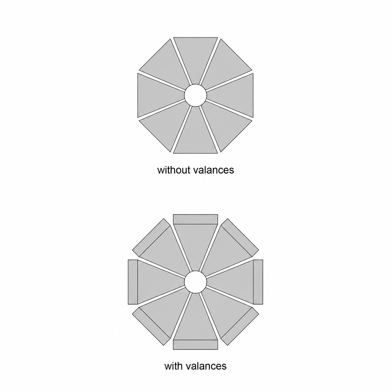 9-Foot Crank Tilt Patio Umbrella — Gray