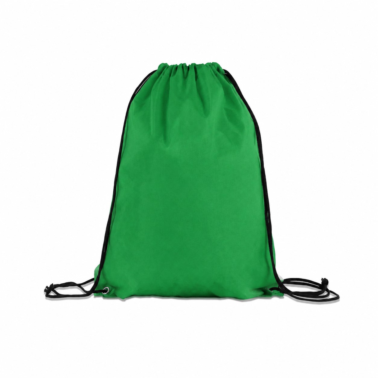 210D Polyester Ocean Drawstring Bag — Green
