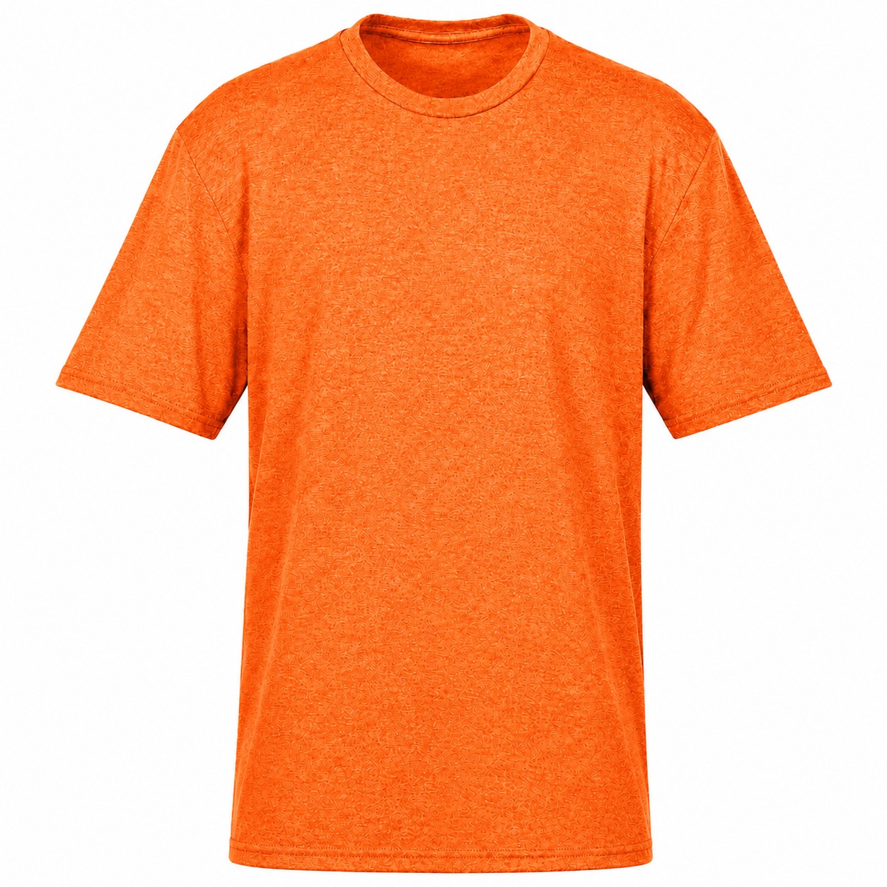 Tri Blend Crewneck Shirt — Orange