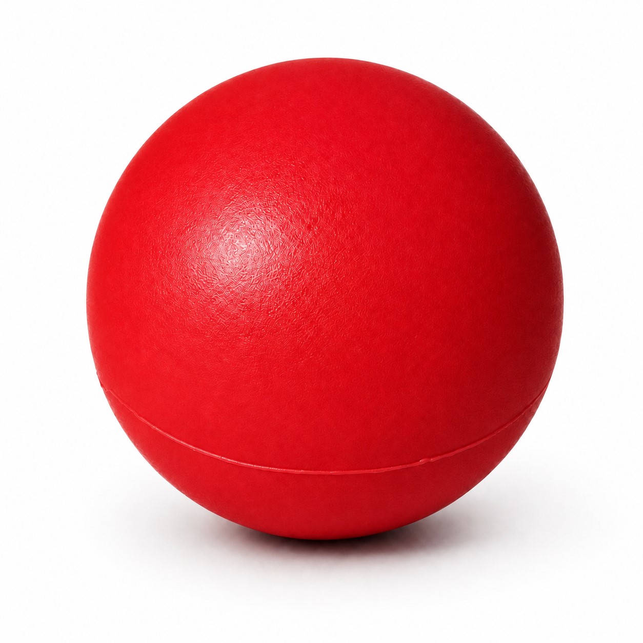 Rubber Foam Stress Relief Ball — Red