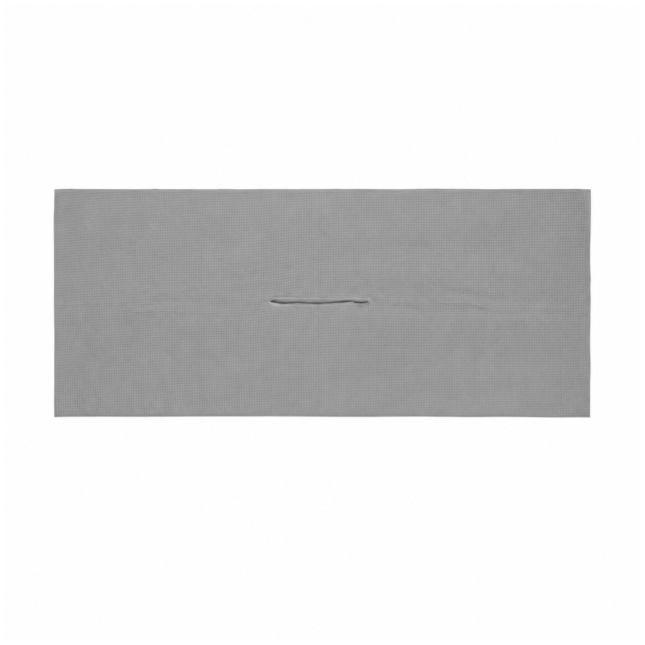 Microfiber Caddie Towel With Club Slit — Gray
