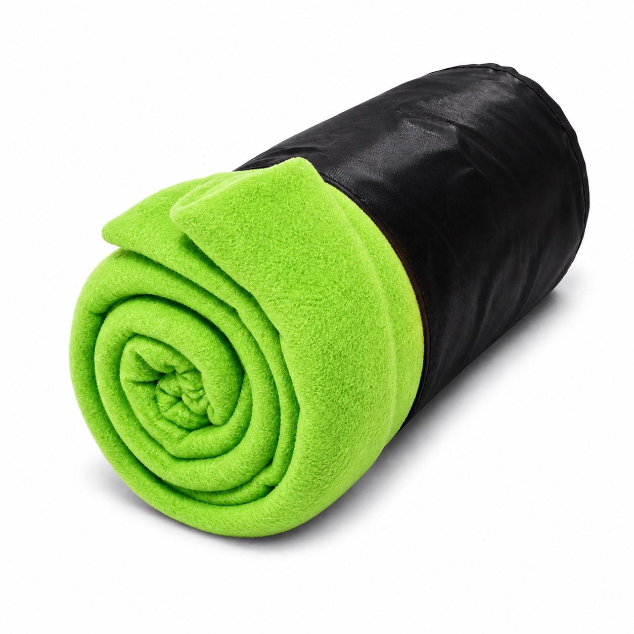Large Fleece Throw Blanket — Fruit Green