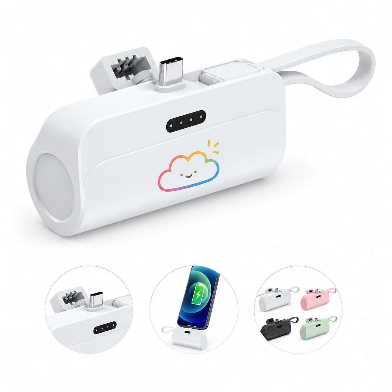 Integrated Cable Power Bank