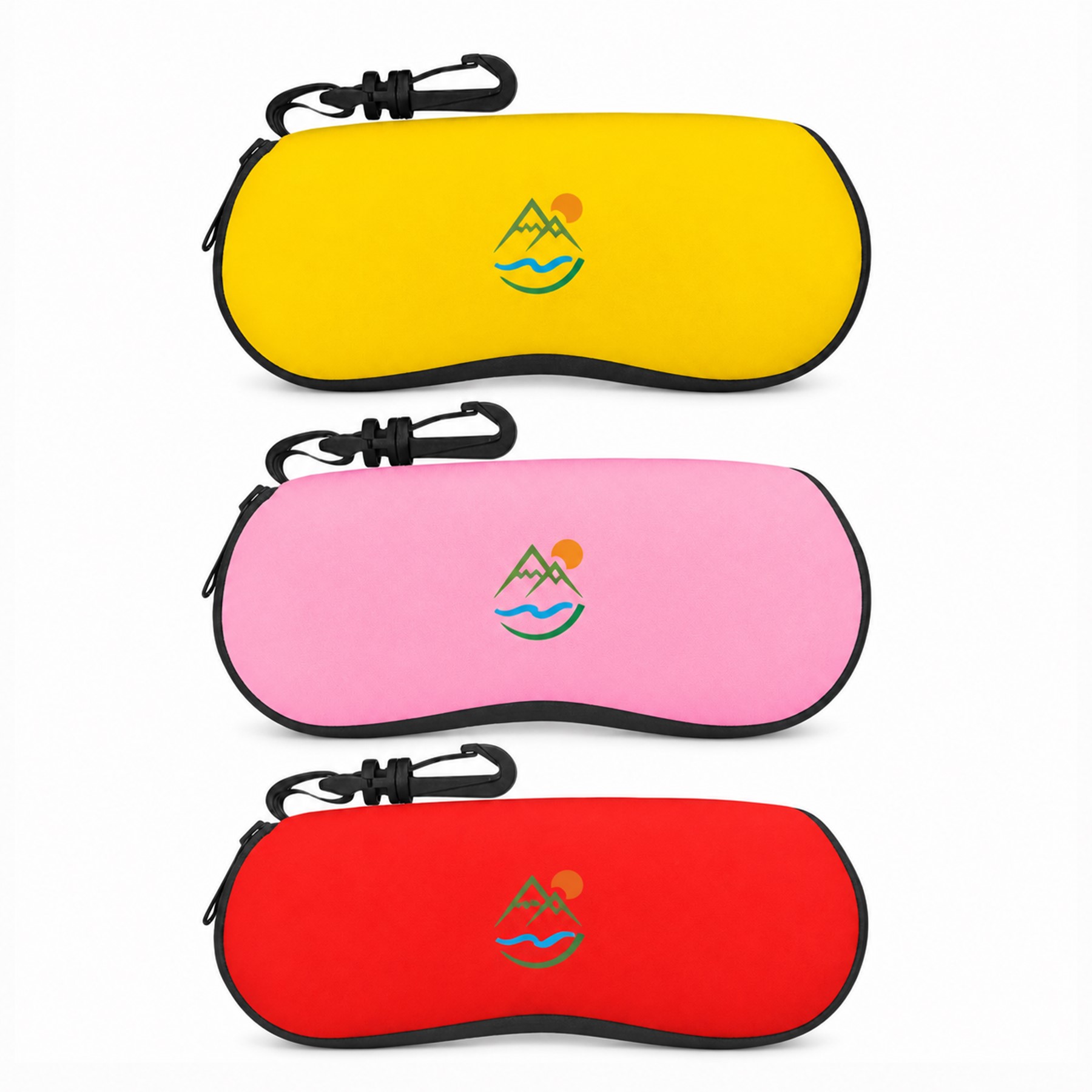 Clip On Neoprene Eyeglass Case — view 1