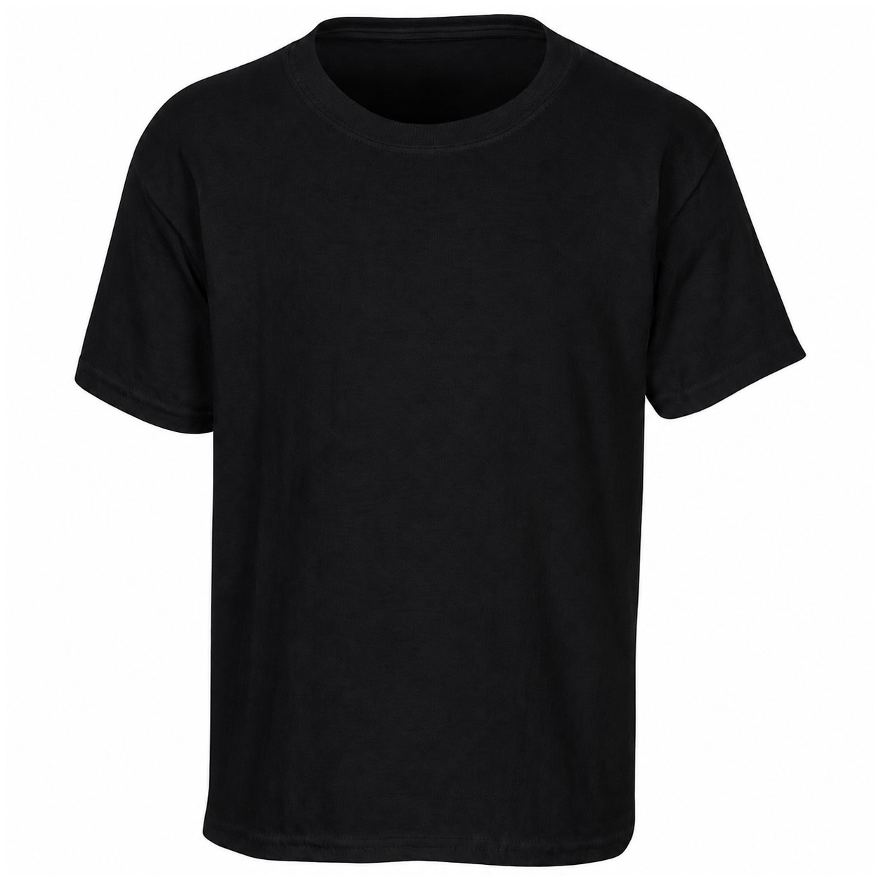 Youth Heavy Cotton T-Shirt — Black