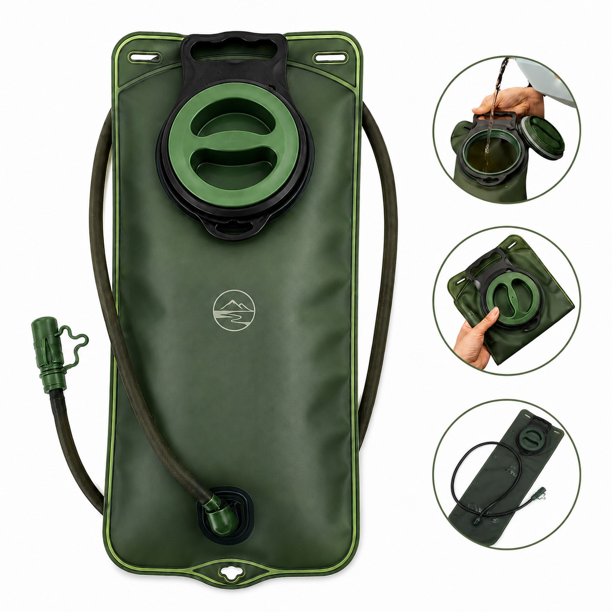 TPU Hydration Reservoir With Insulated Tube — view 1