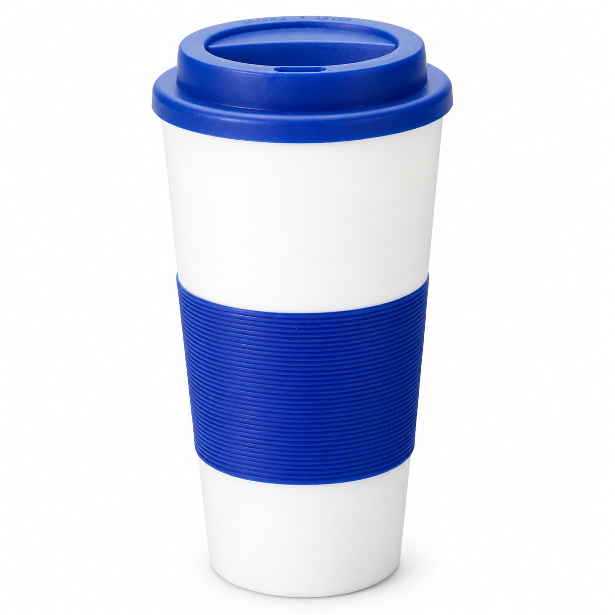 Ribbed Grip Stainless Steel Insulated Mug — view 2