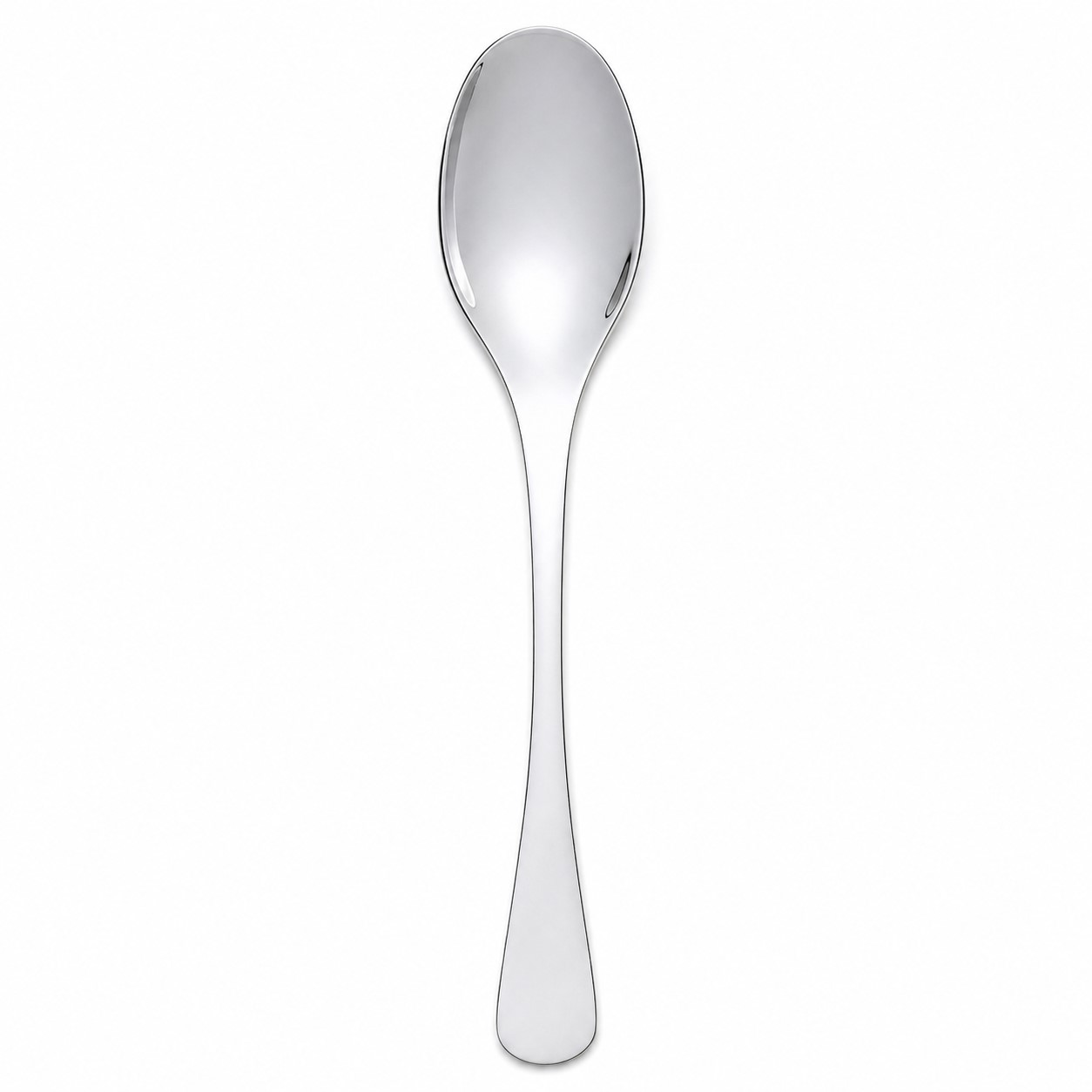 Steel Oval Serving Spoon — view 2