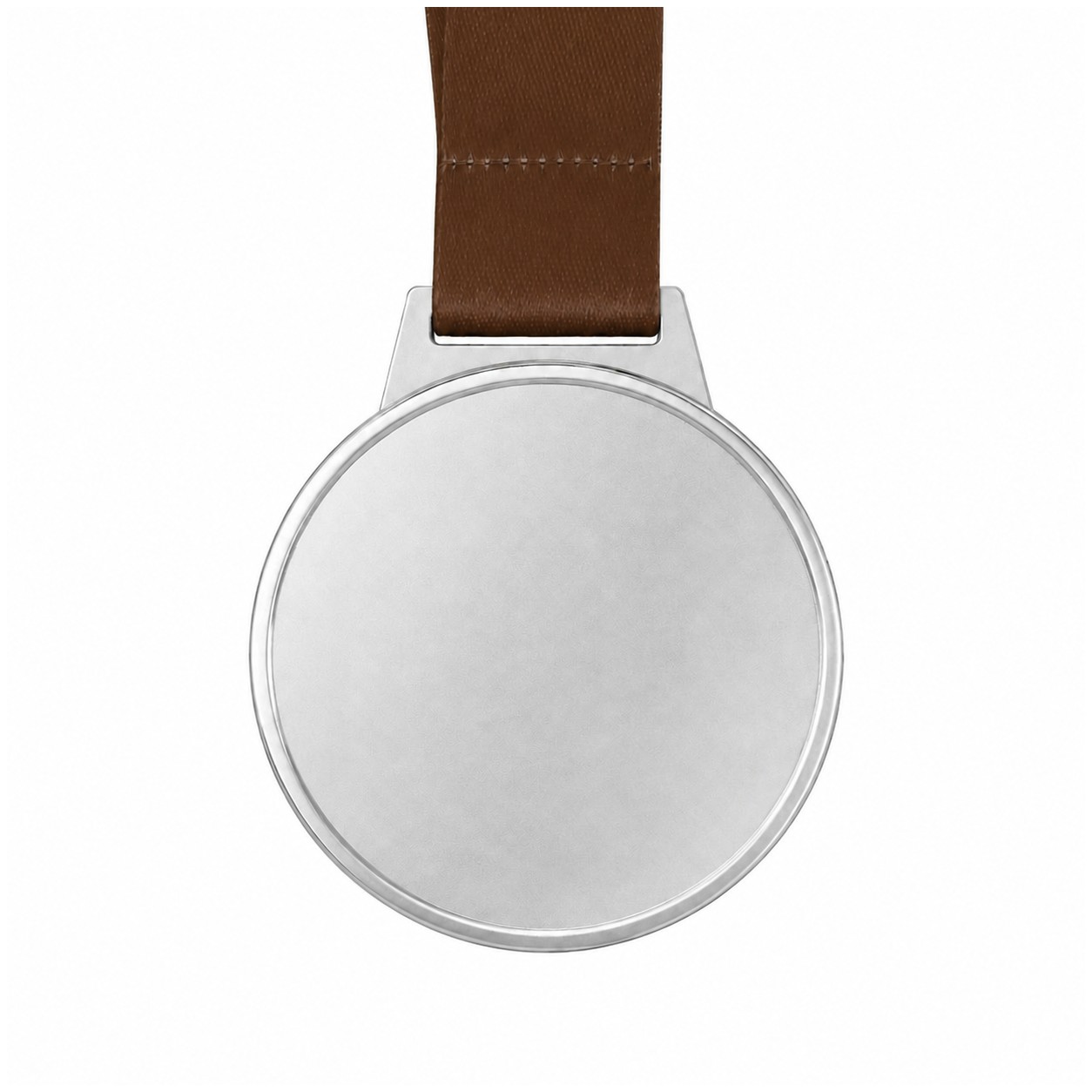 Single Sided Hard Enamel Medal — Brown