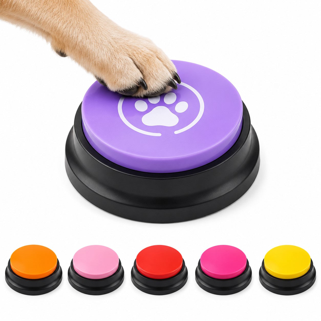 Plastic Pet Voice Recording Training Button