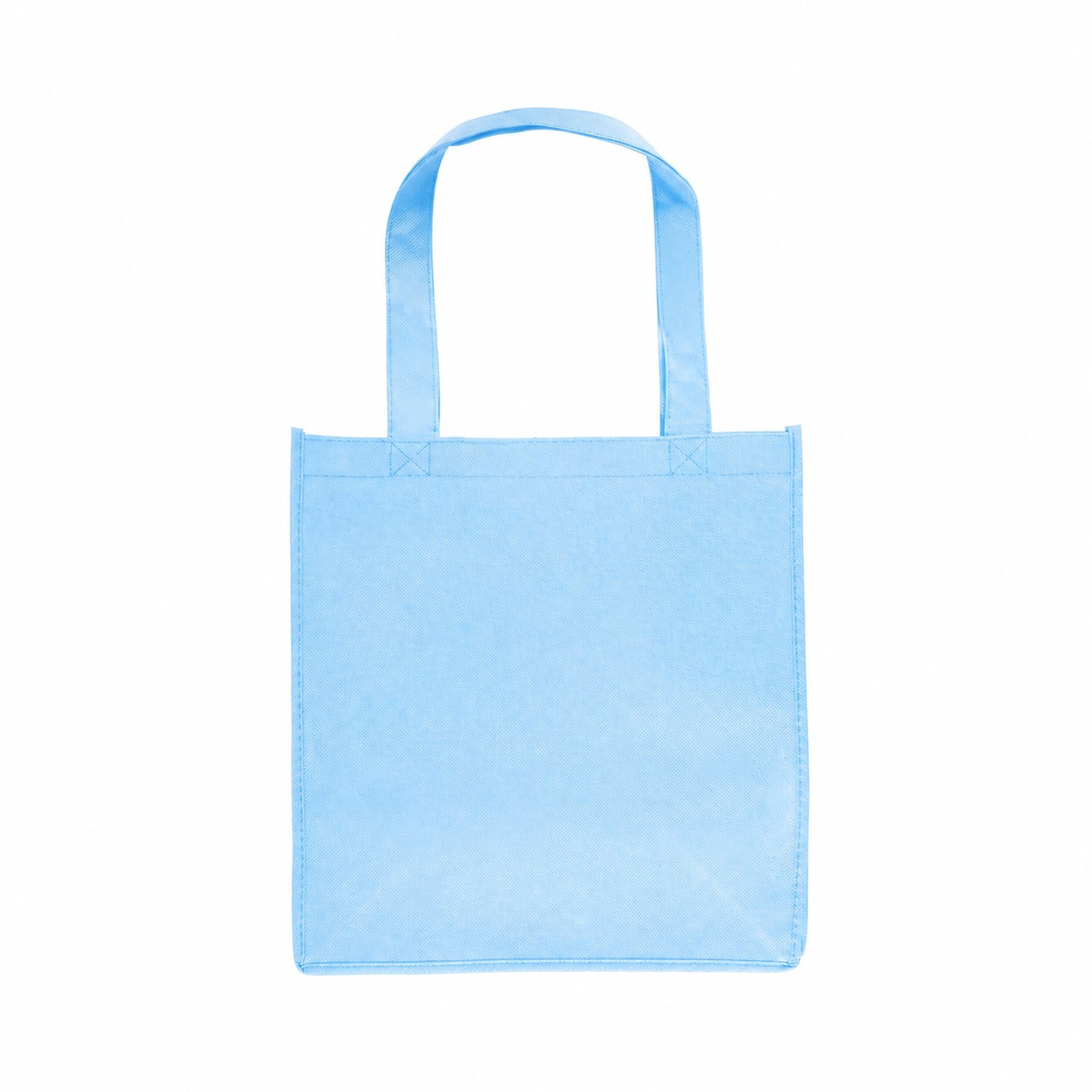 80GSM Non-Woven Tote Bag — Light Blue