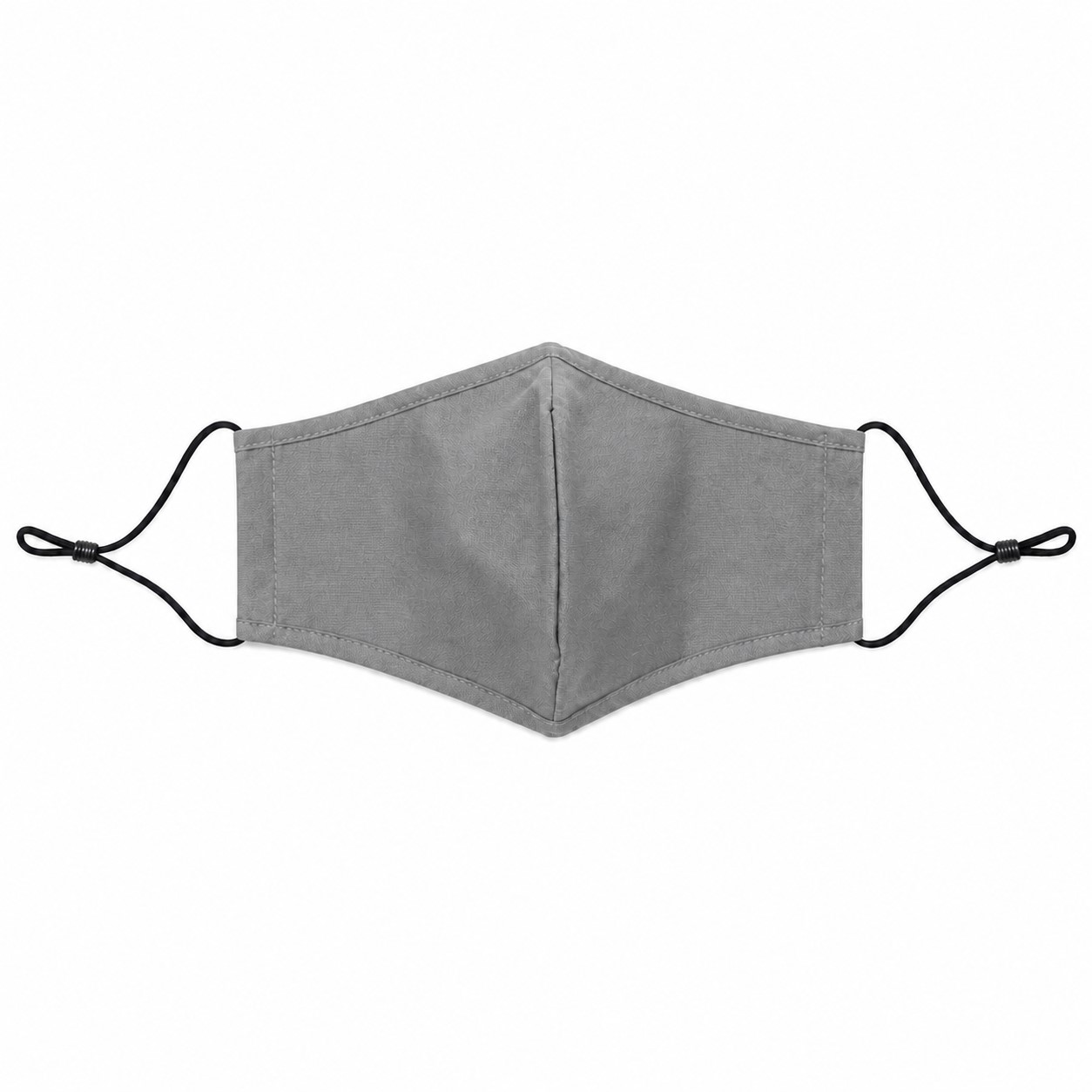Double Layer Fleece Face Mask — Gray