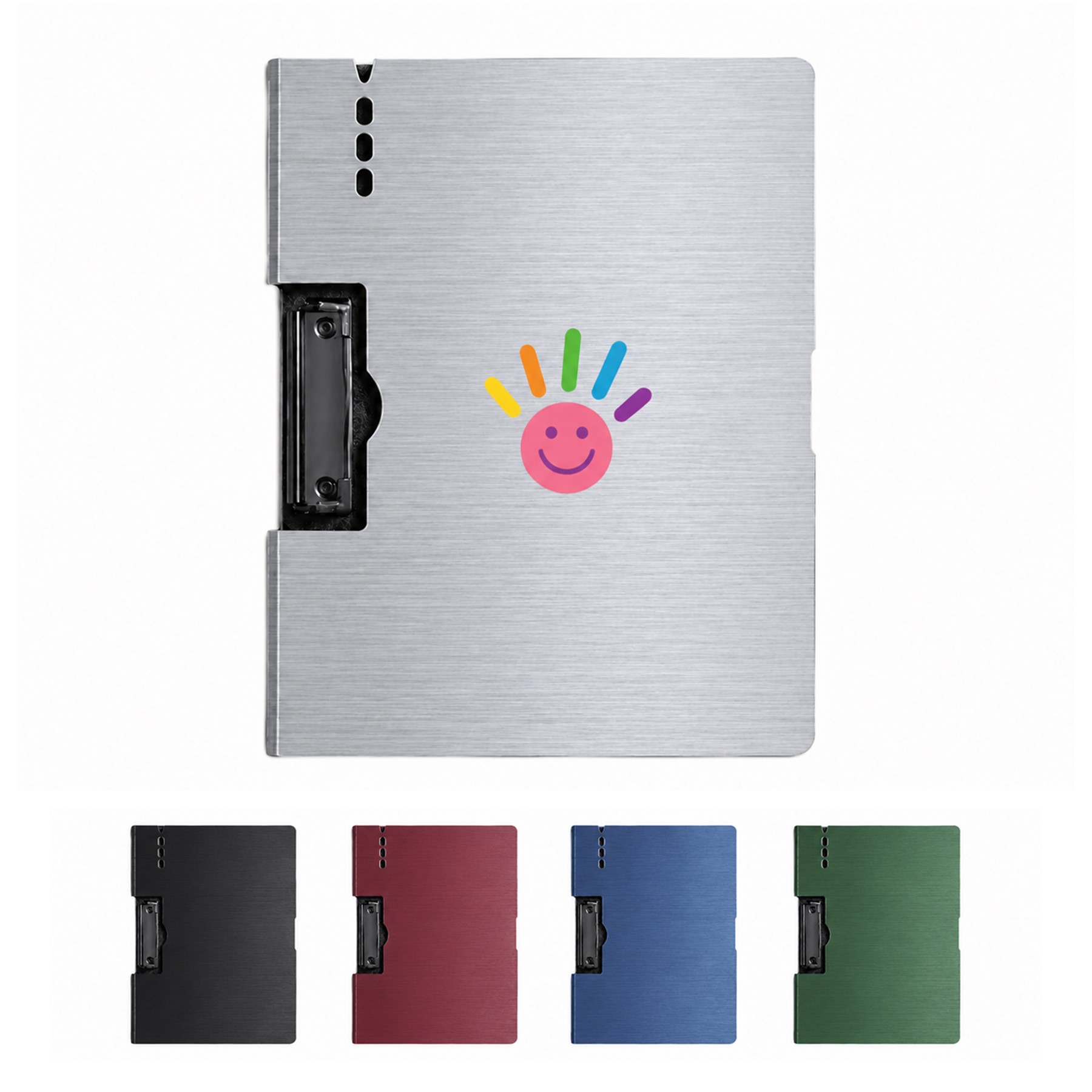 Brushed Polypropylene A4 Horizontal Clipboard Folder
