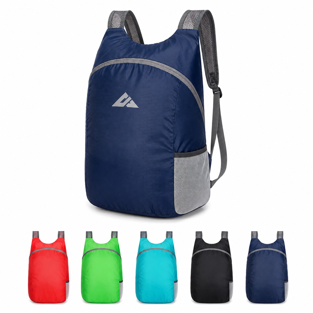 Packable Hiking Backpack With Mesh Pockets